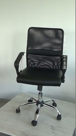 производство на офис стол с ниска облегалка